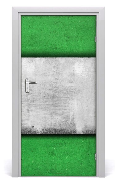Autocolante pentru usi perete de perete verde