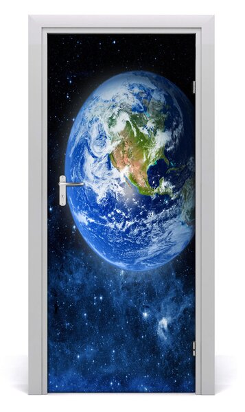 Autocolante pentru usi usa autoadeziv Globe
