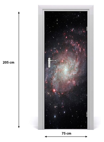 Autocolante pentru usi ușă autoadeziv Nebuloasa