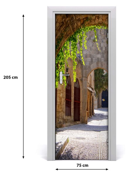 Autocolante pentru usi străzi fermecătoare ușă autoadezive