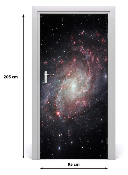 Autocolante pentru usi ușă autoadeziv Nebuloasa