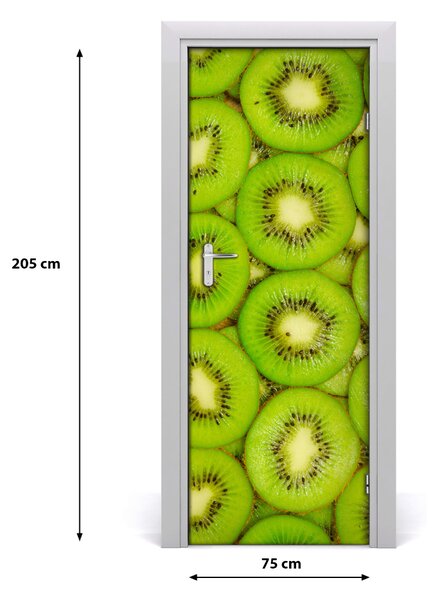 Autocolante pentru usi kiwi
