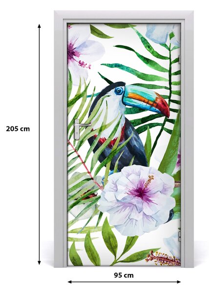 Autocolante pentru usi model Hawaii