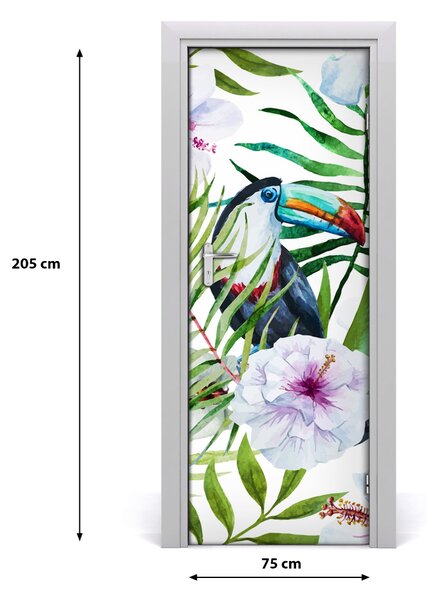 Autocolante pentru usi model Hawaii