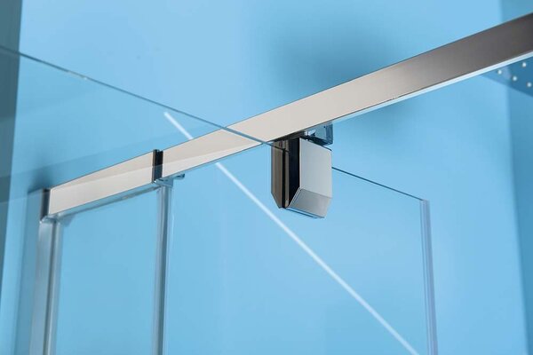 Polysan EASY, cabină de duș cu 3 pereți 800-900x700mm, variantă uşă pivotantă L/R, sticlă transparentă, EL1615EL3115EL3115