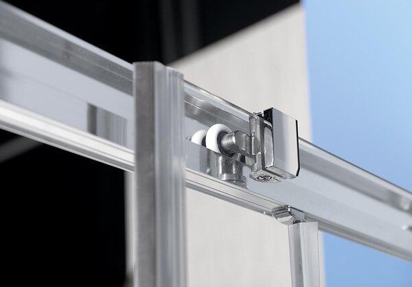 Polysan EASY, cabină de duș cu 3 pereți 1300x700mm, versiune L/P, sticlă transparentă, EL1315EL3115EL3115