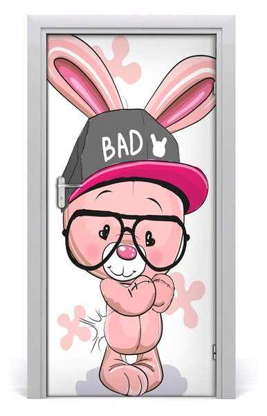 Autocolante pentru usi Rabbit în capac