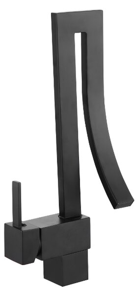 Mexen Elbrus - Baterie chiuveta inalta, neagra, 747100-70