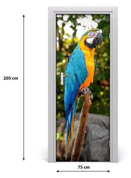 Autocolante pentru usi Parrot perete Emirates