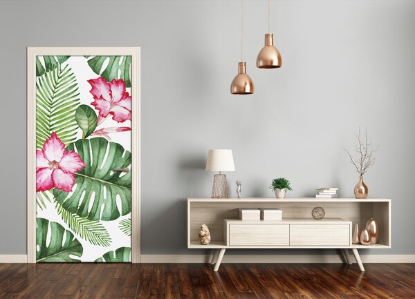 Autocolante pentru usi model Hawaii