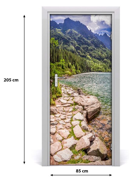 Autocolante pentru usi Marine ochi Tatry