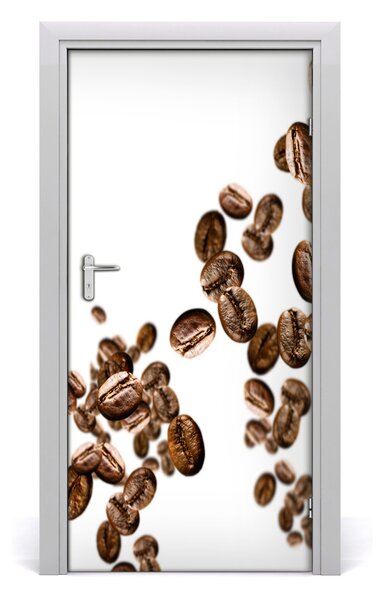 Autocolante pentru usi Boabe de cafea