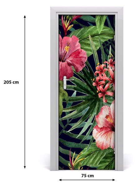 Autocolante pentru usi model Hawaii