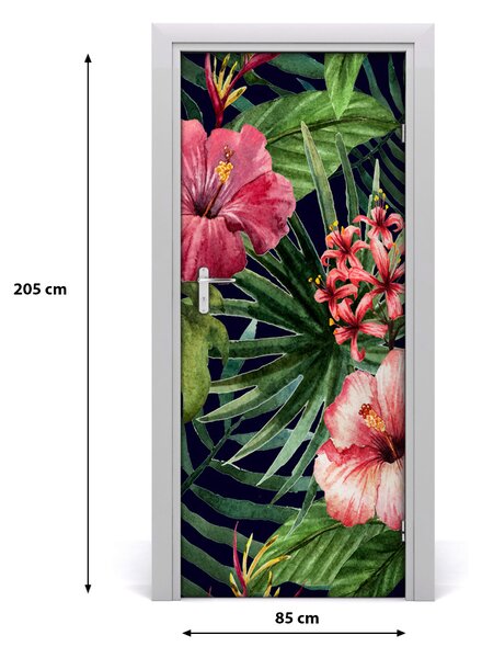Autocolante pentru usi model Hawaii