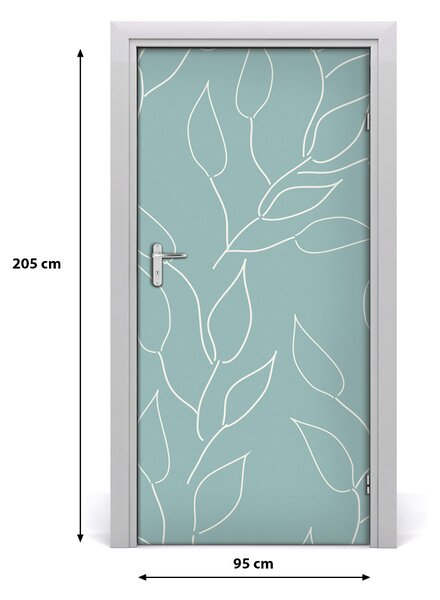 Autocolante pentru usi adeziv furnir wallpapers canate