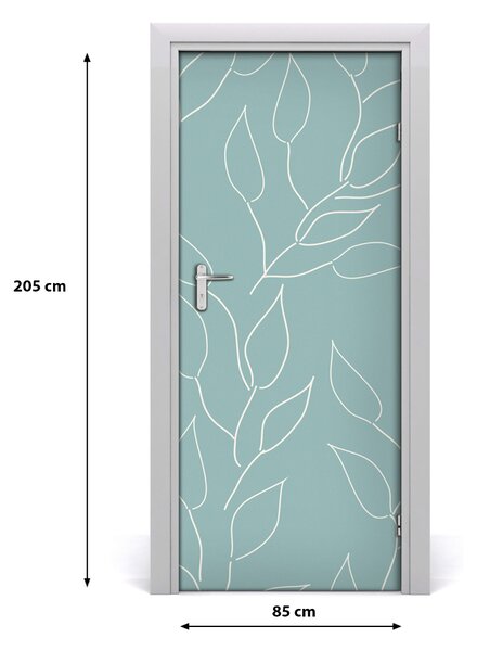 Autocolante pentru usi adeziv furnir wallpapers canate