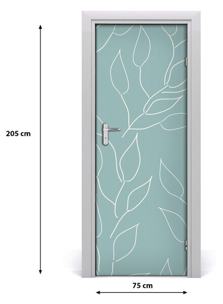Autocolante pentru usi adeziv furnir wallpapers canate