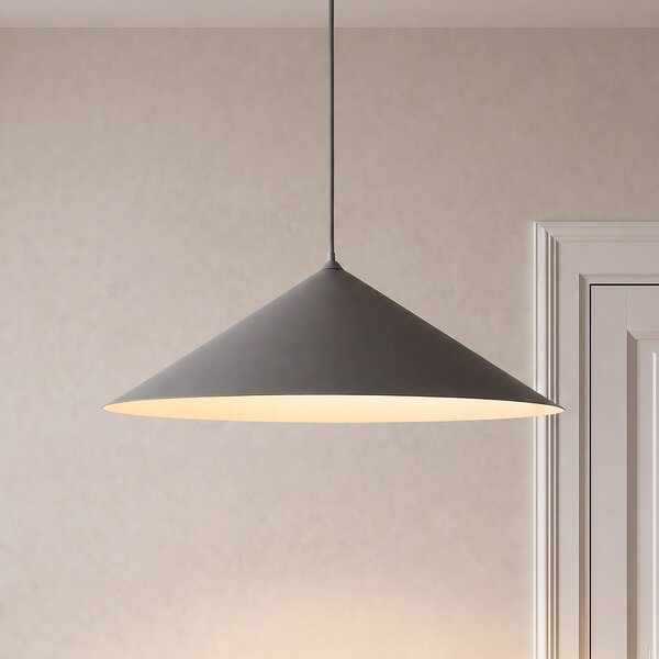 TK Lighting Lampă suspendată Lume XL, maro, metal, Ø 49 cm, GX53, reglabil, Maro / Rugină, Camera de zi / sufragerie, Metal, Modern