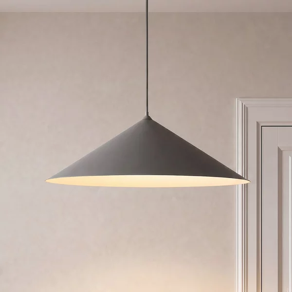TK Lighting Lampă suspendată Lume XL, maro, metal, Ø 49 cm, GX53, reglabil, Maro / Rugină, Camera de zi / sufragerie, Metal, Modern