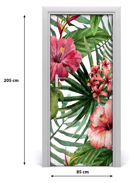 Autocolante pentru usi model Hawaii