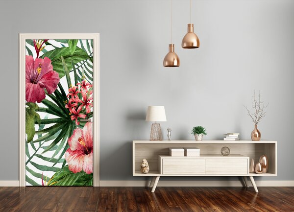 Autocolante pentru usi model Hawaii