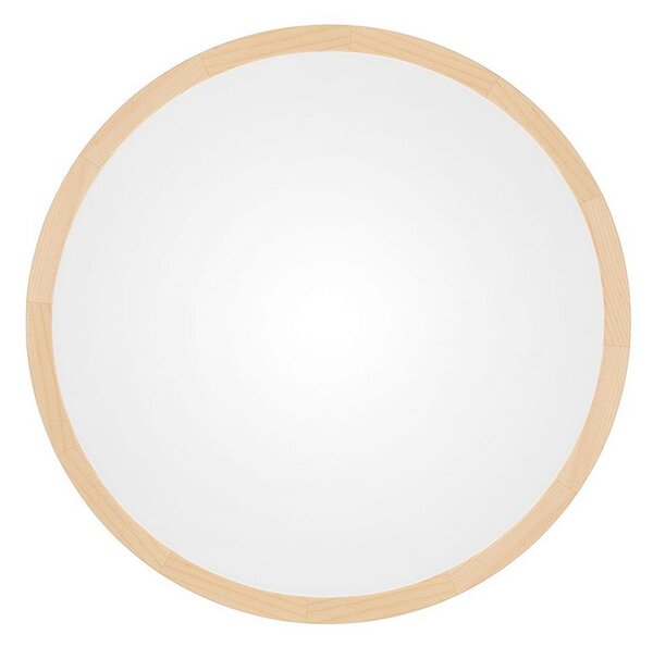 TEMAR LIGHTING Plafonieră Cleo DR800, lemn de pin, Ø 80 cm, 6 becuri, E27, reglabil, Lemn, Camera de zi / sufragerie, Lemn, Modern