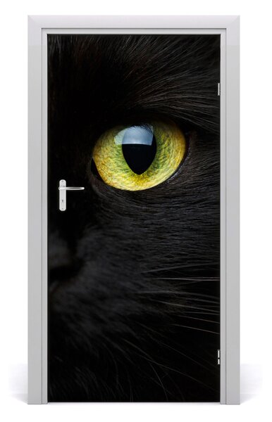 Autocolante pentru usi perete Cat Eyes