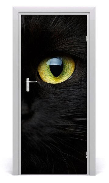Autocolante pentru usi perete Cat Eyes