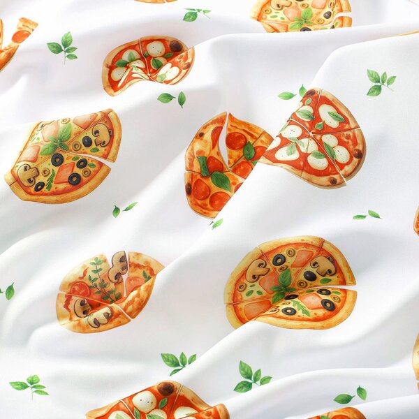 Goldea față de masă teflonată - pizza delicioasă 120 x 180 cm