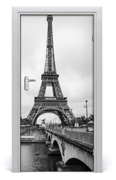 Autocolante pentru usi usa autoadeziv Turnul Eiffel