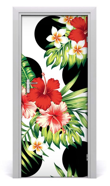 Autocolante pentru usi model Hawaii