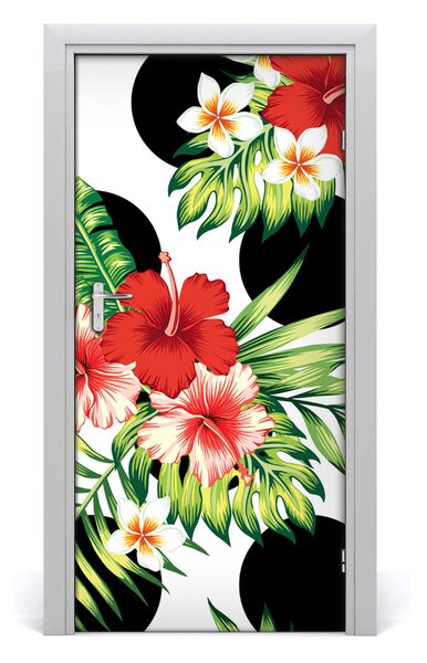 Autocolante pentru usi model Hawaii