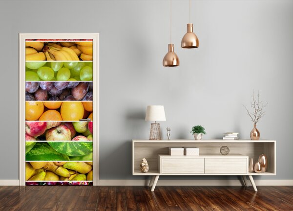 Autocolante pentru usi fructe colorate