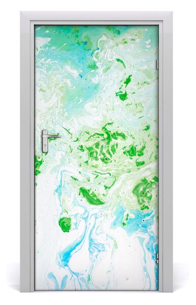 Autocolante pentru usi pete de abstractizare