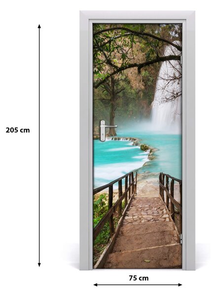 Autocolante pentru usi cascada Mexic