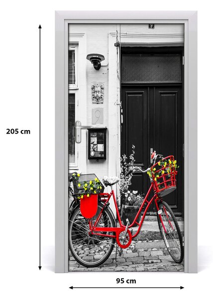 Autocolante pentru usi ușă autoadeziv pe bicicletă de oraș