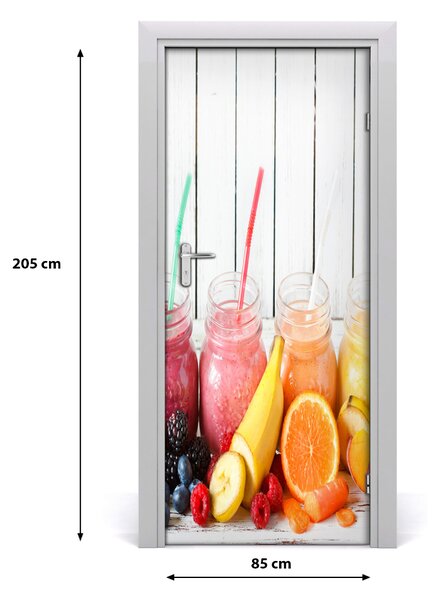 Autocolante pentru usi cocktail-uri colorate