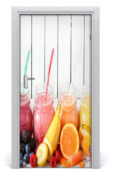 Autocolante pentru usi cocktail-uri colorate
