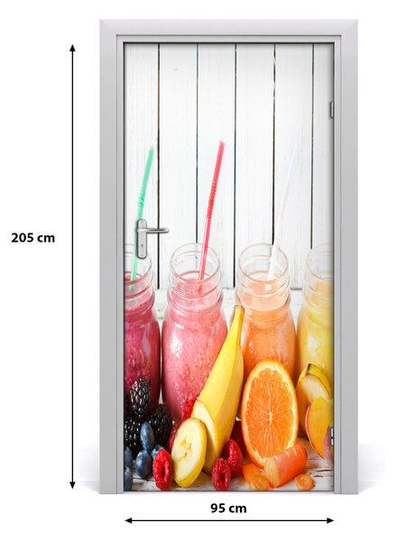 Autocolante pentru usi cocktail-uri colorate