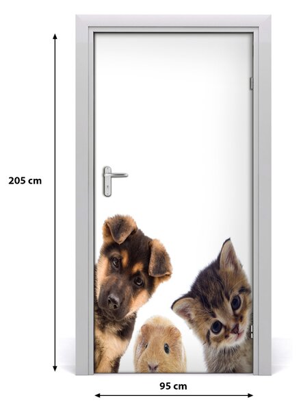 Autocolante pentru usi Animale de companie