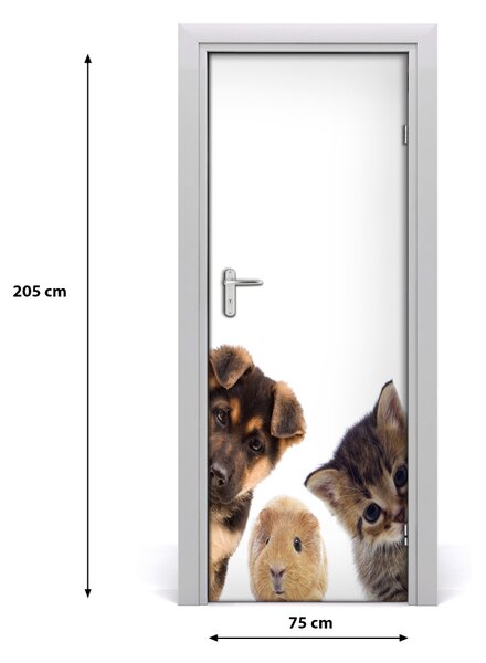 Autocolante pentru usi Animale de companie
