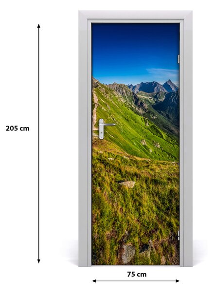 Autocolante pentru usi peisaje Tatry