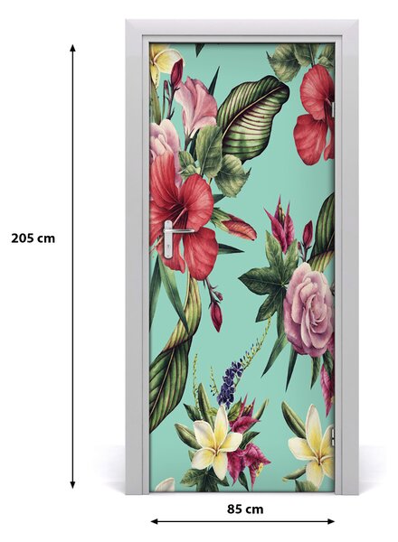 Autocolante pentru usi model Hawaii