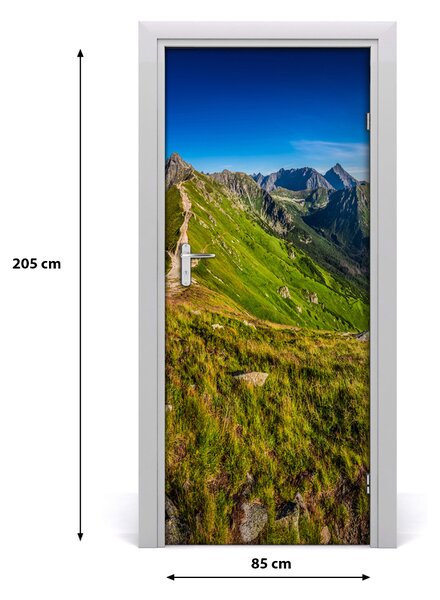 Autocolante pentru usi peisaje Tatry