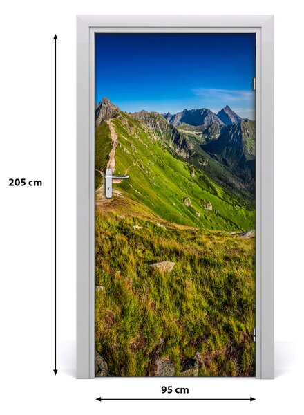 Autocolante pentru usi peisaje Tatry