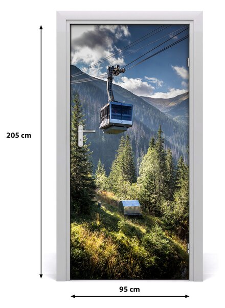 Autocolante pentru usi Rollercoaster