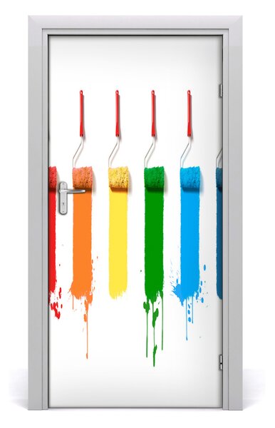 Autocolante pentru usi Paint role