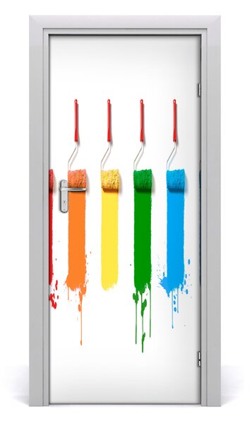 Autocolante pentru usi Paint role