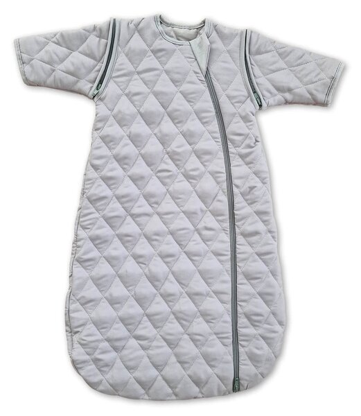Sac de dormit copii matlasat cu maneci detasabile All Grey Kidizi 1.5 tog