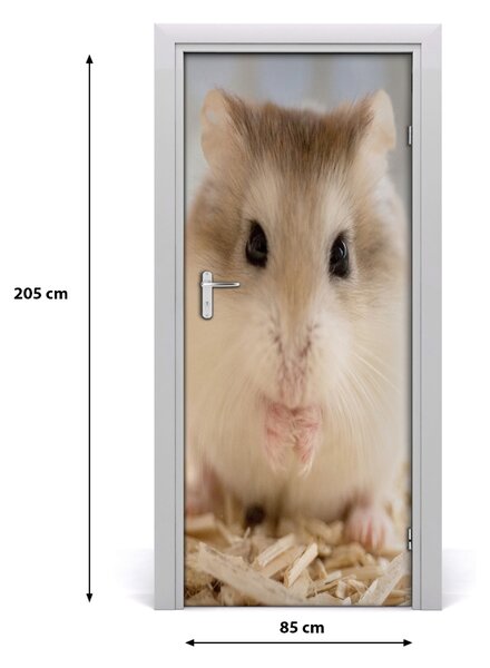Autocolante pentru usi hamster de perete